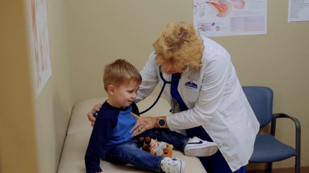 Child at Doctor